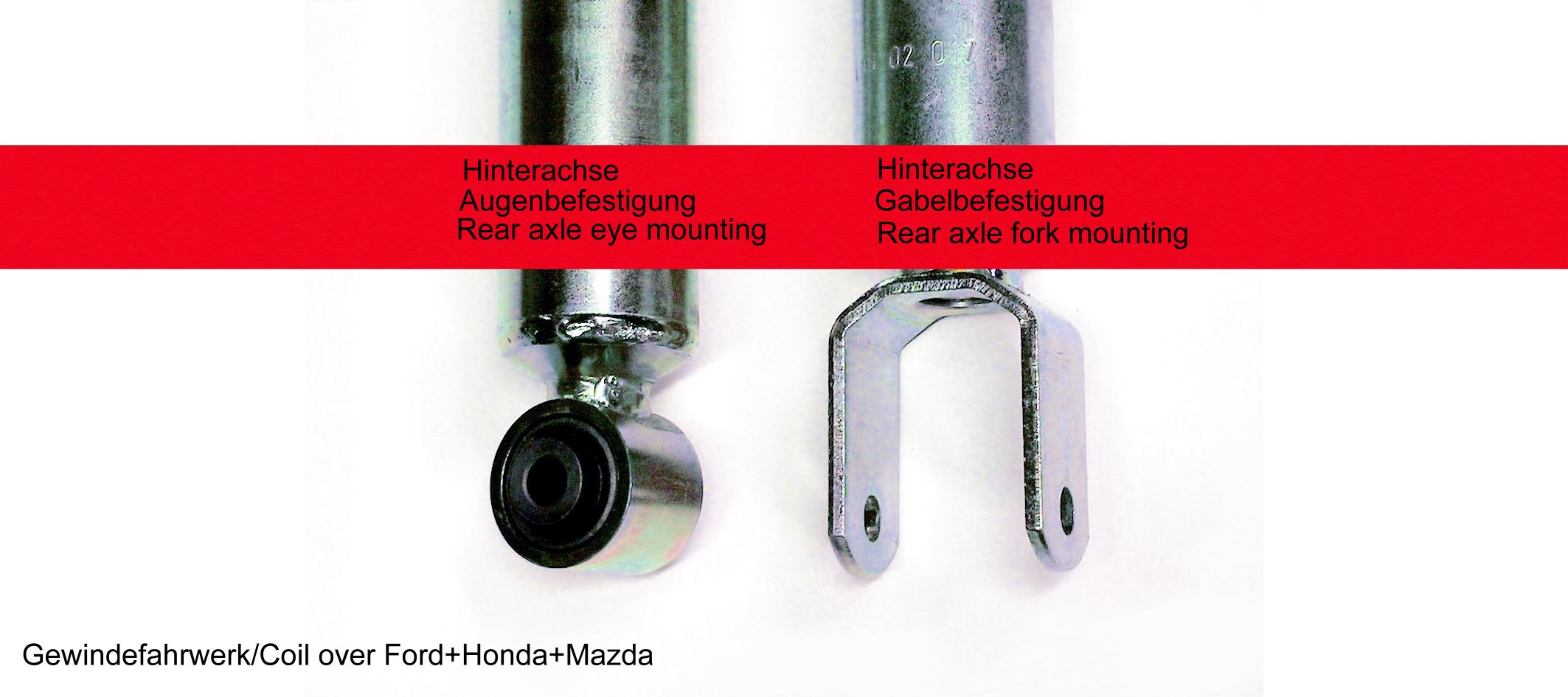 2455452-2/1 Rear H&R Sports Shock Absorber