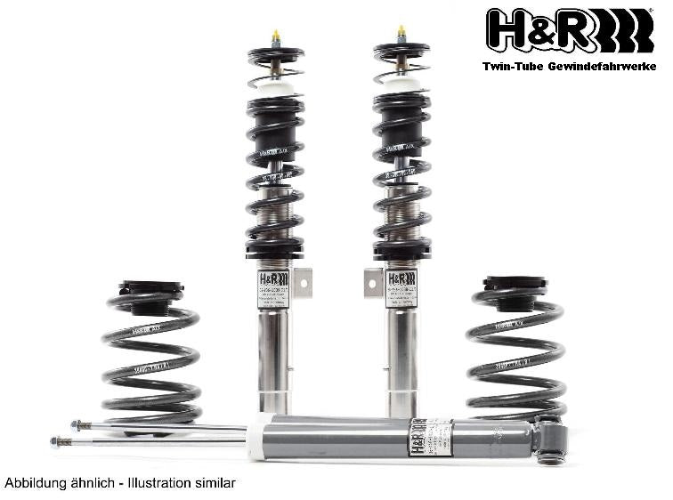 35819-1 H&R Twin Tube Stainless Coilovers - Front 50-80mm / Rear 40-70mm Lower