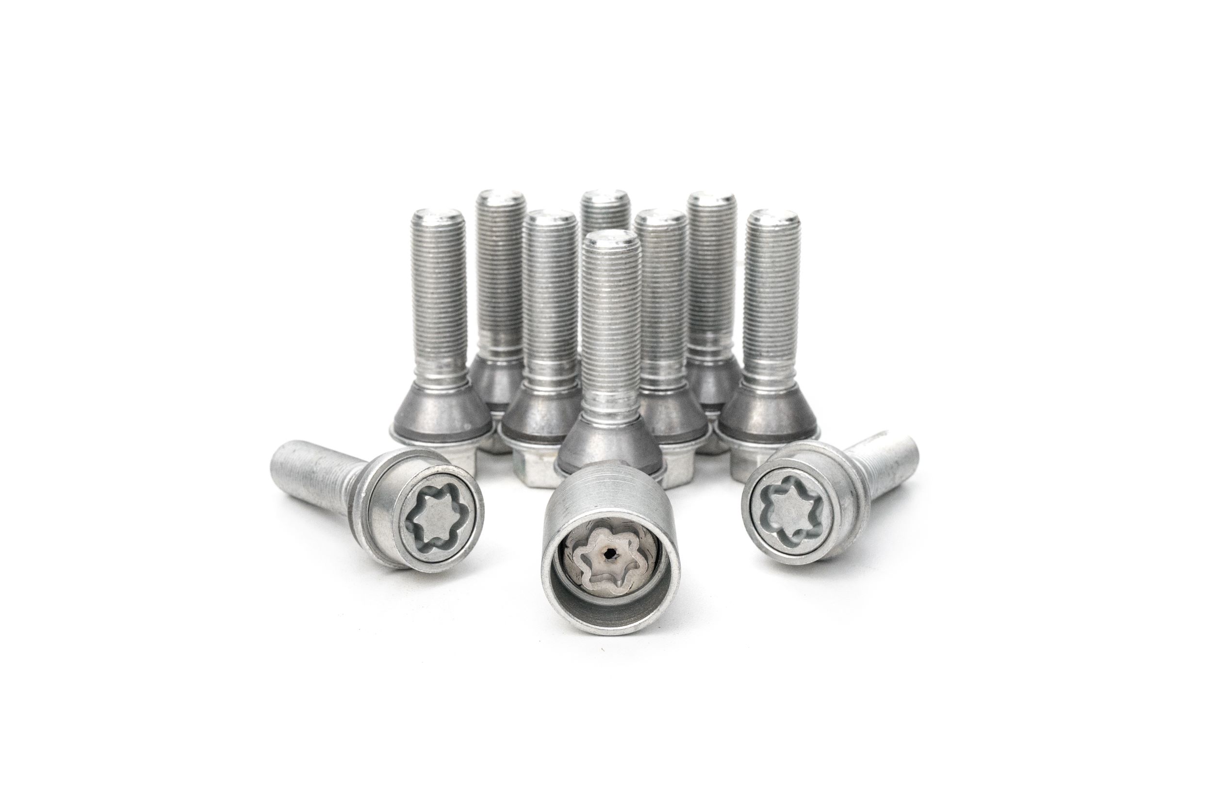 14254308SET H&R Wheel-Lock set M14 with movable taper head 60° (M14x1,25)
