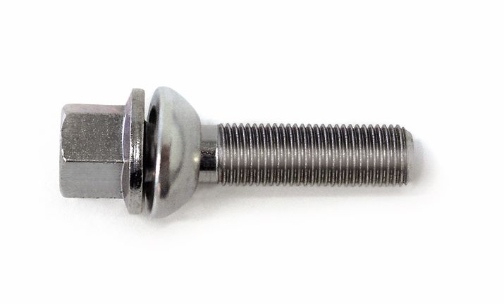 1453203 H&R Wheel screw M14 with movable round head R13mm (M14x1,5)