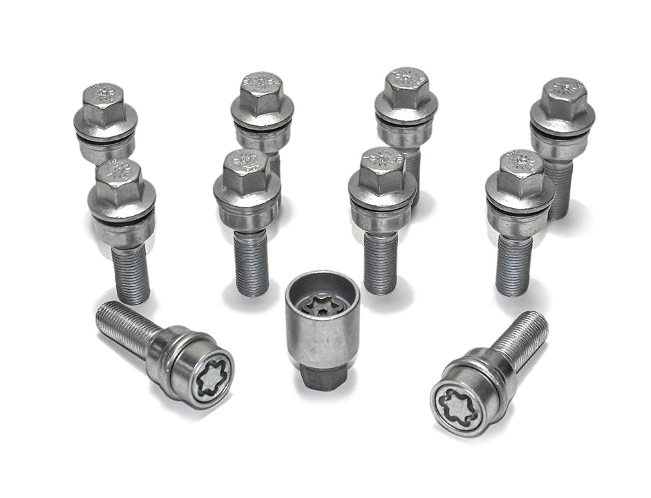 1453007ASET H&R Wheel-Lock set M14 with movable round head R14mm (M14x1,5)