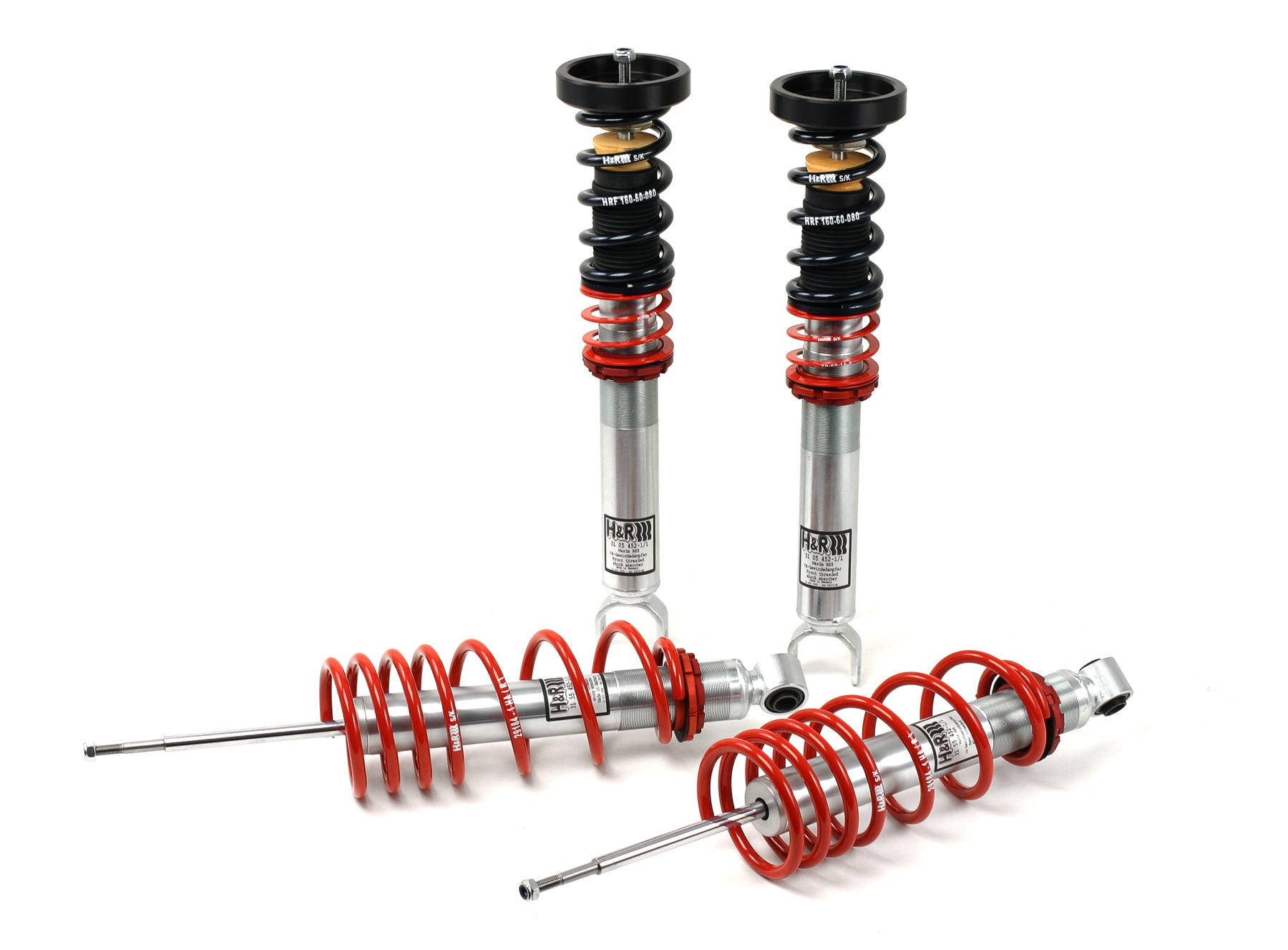 29184-1 H&R Monotube Coilover Suspension - Front 30-60mm / Rear 30-50mm Lower