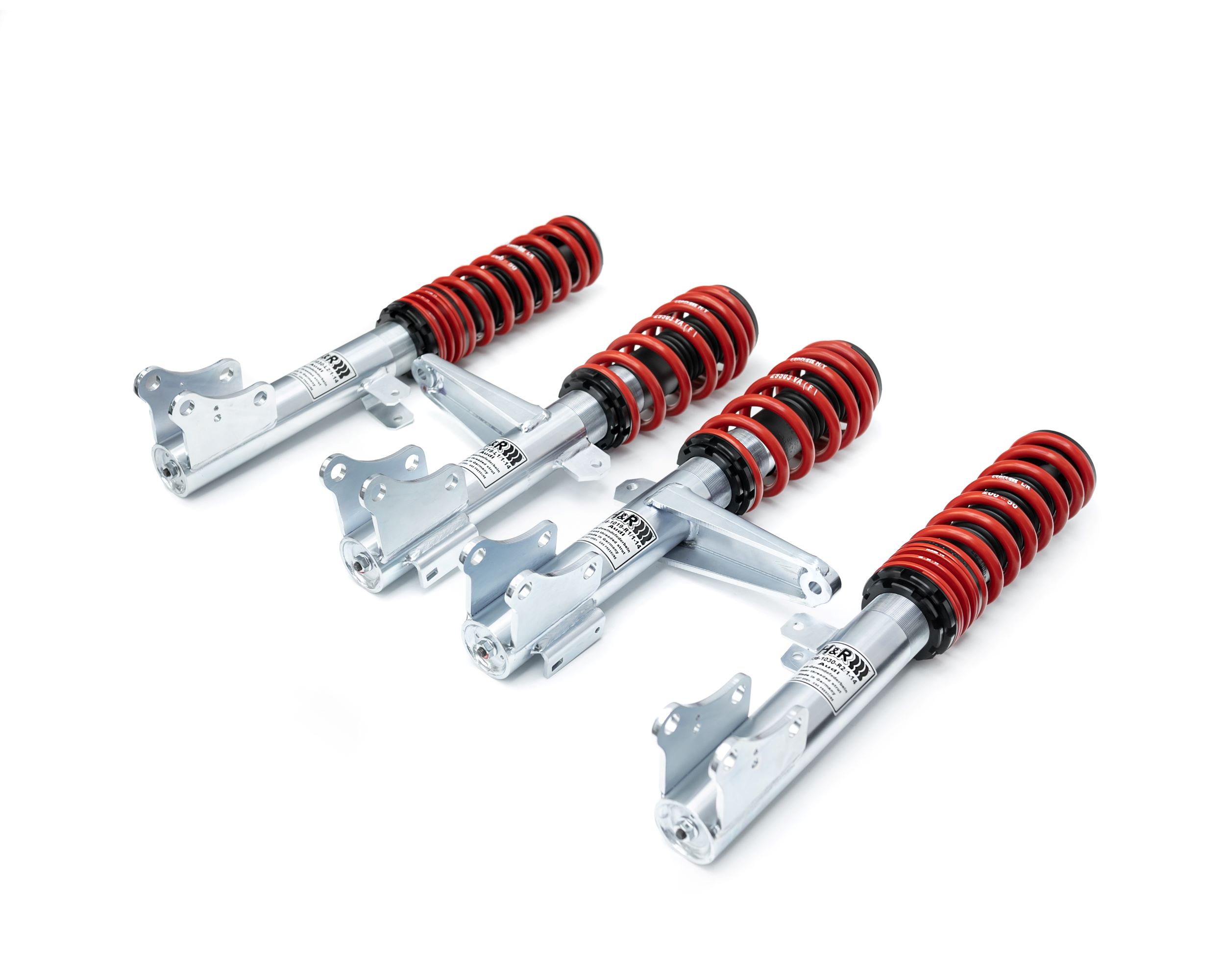 29503-2-14 H&R Monotube Coilover Suspension - Front 30-70mm / Rear 20-60mm Lower