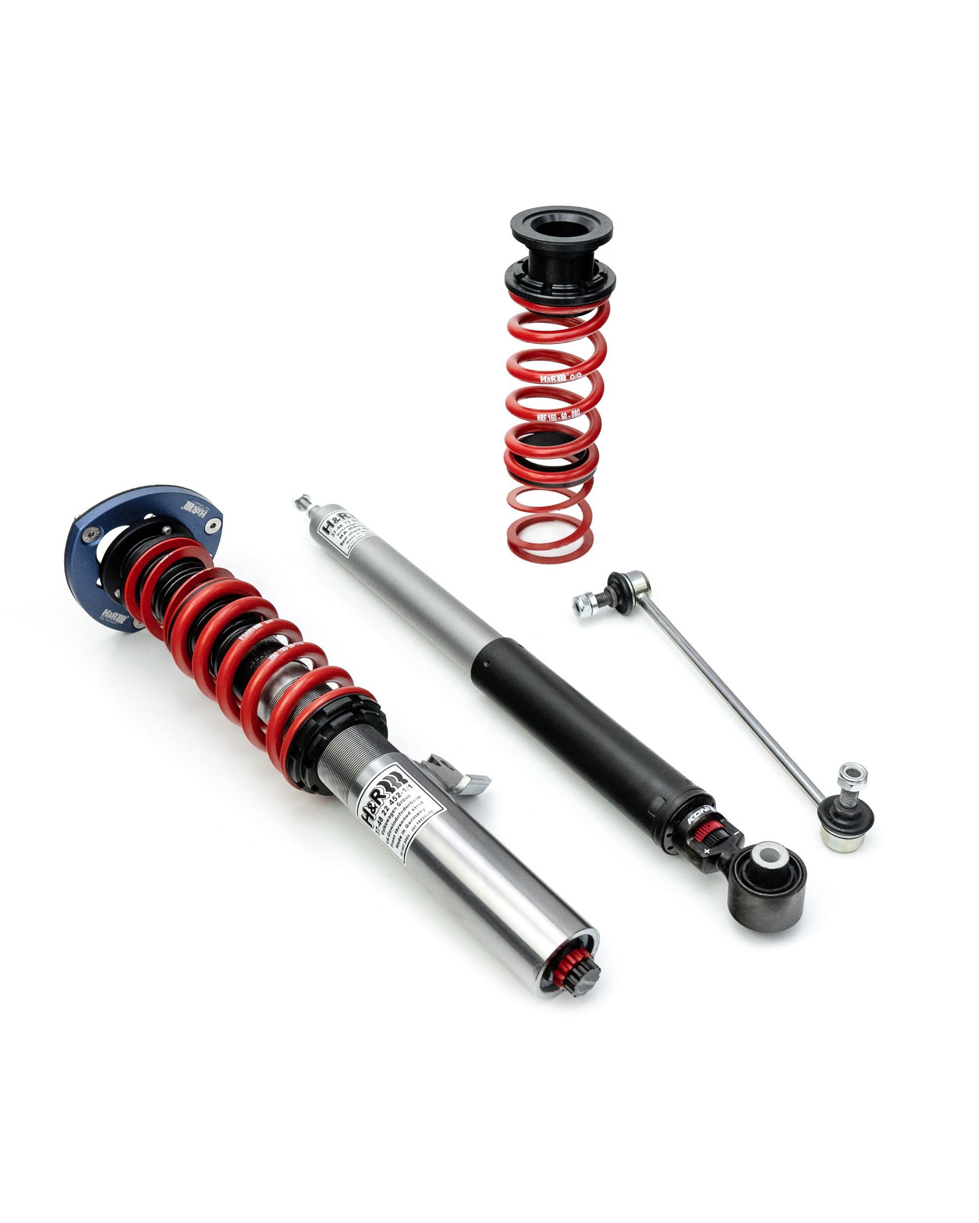 37851-1 H&R RSS Coilover Suspension - Front 40-60mm / Rear 30-50mm Lower - 55mm Strut Diameter