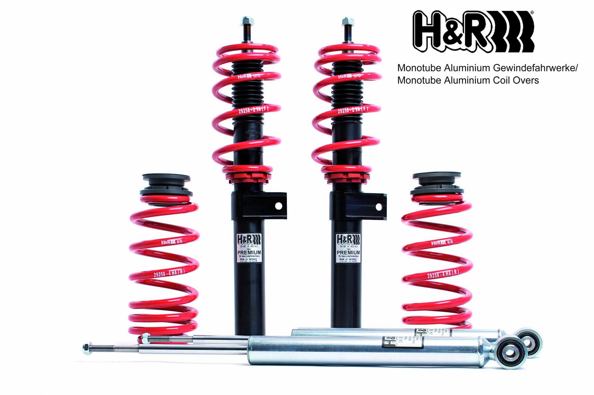 39525-1 H&R Monotube Coilover Suspension - Front 30-70mm / Rear 20-60mm Lower
