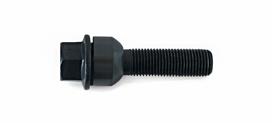 B1455706 H&R Wheel screw M14 with movable round head R14mm (M14x1,5)