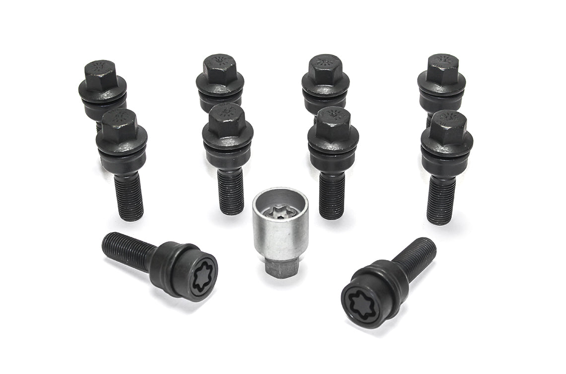 B1453007ASET H&R Wheel-Lock set M14 with movable round head R14mm (M14x1,5)
