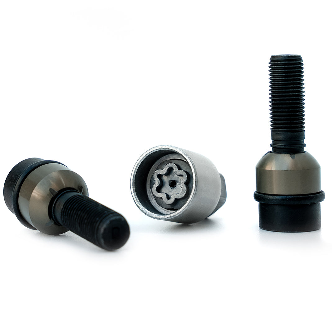 B1455706KEY2 H&R Wheel-Lock set M14 with movable round head R14mm (M14x1,5)