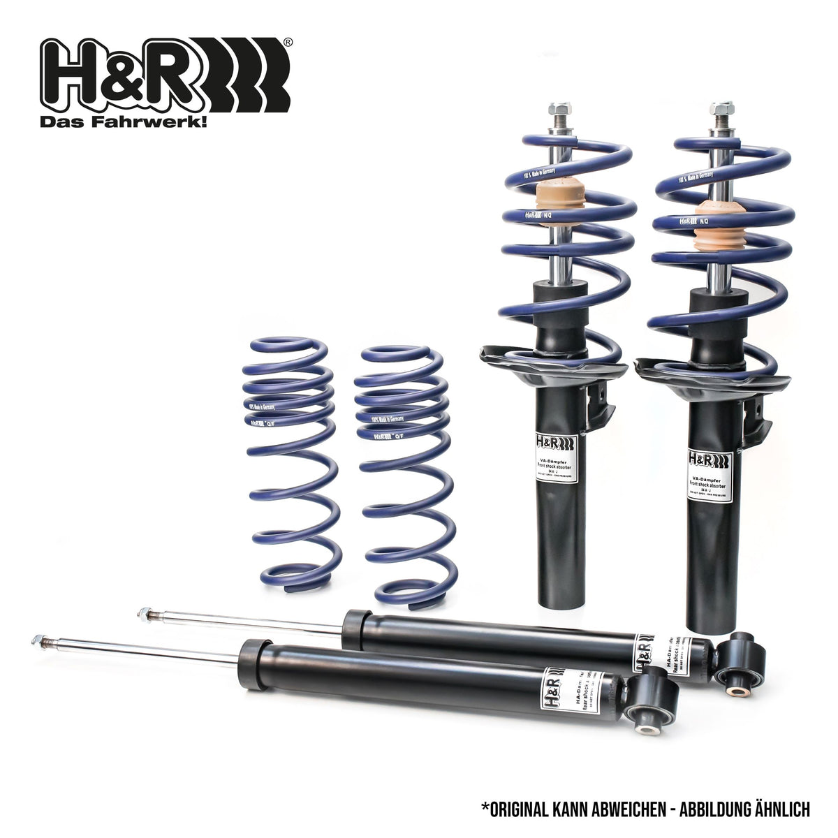 31054-1 H&R Cup Kit Suspension - Front 60mm / Rear 40mm Lower
